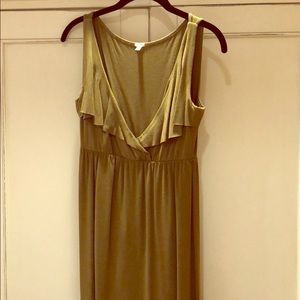 Women’s xs olive green casual dress